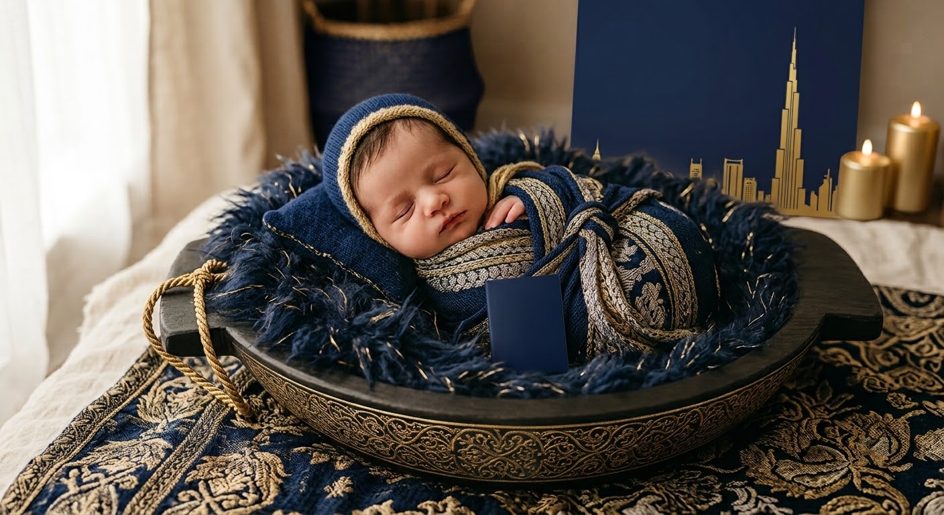 Newborn baby UAE residency visa support